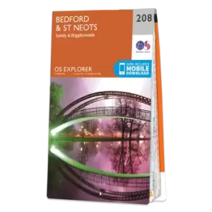 Image of Map of Bedford & St Neots