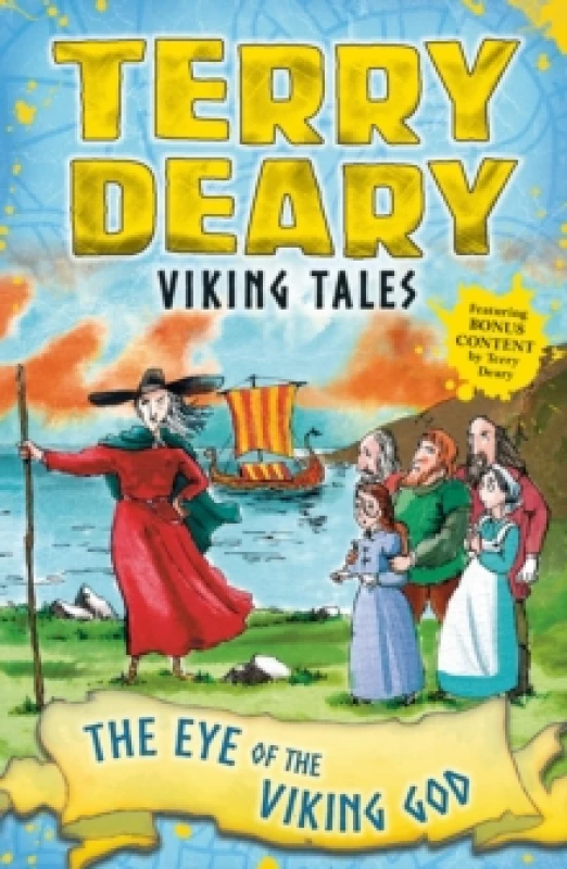 Image of Terry Deary Viking Tales: The Eye of the Viking God Book Multi unisex