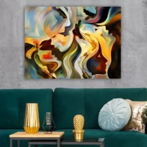 Image of 230711539_70100 Multicolor Decorative Canvas Painting