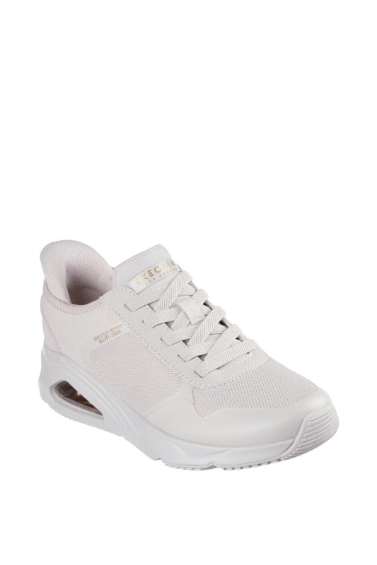 Image of Skechers Slip-ins: Tres-air Uno - Easy Steppers, White, Size 6, Women White W99WD Female 6