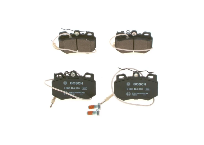 Image of Brake pad set Bosch 0 986 424 376
