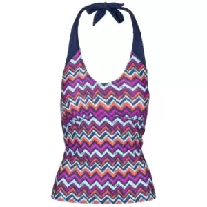 Image of Trespass Womens/Ladies Winona Tankini (XXS) (Zigzag Print)