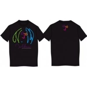 Image of John Lennon Tee Shirt: Imagine (Black) Size X Large