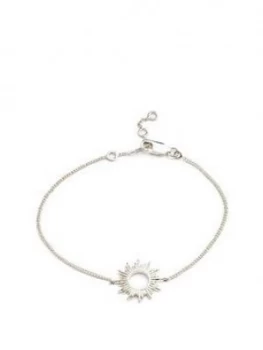 image of Rachel Jackson London Sterling Silver Sunrays Bracelet