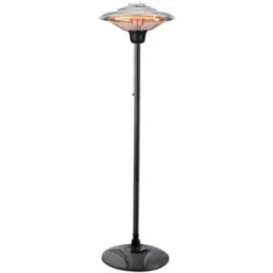 Image of Zinc Radiant Coral 1500W Floor Standing Patio Heater