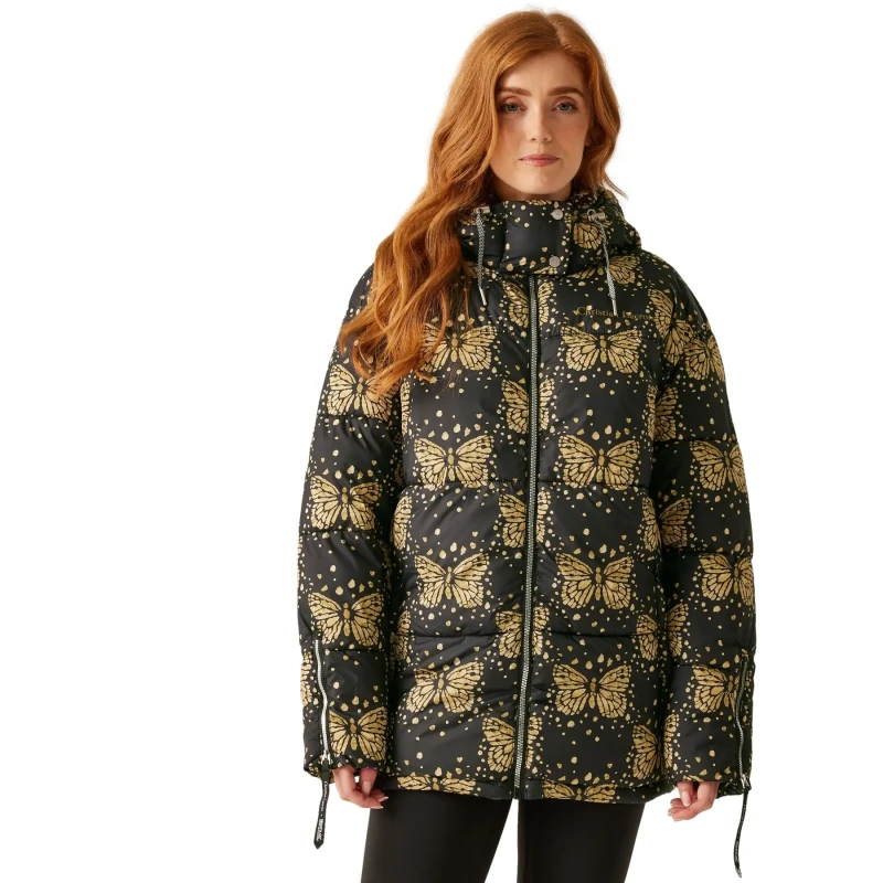 Image of Womens down jacket Regatta Christian Lacroix Gallician Vert Female 38