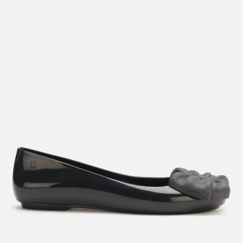 Image of Melissa Womens Sweet Love Soft Bow Ballet Flats - Black - UK 7
