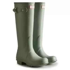 Image of Hunter Womens Original Tall Wellington Boots Sweet Gale Green 5 (EU38)