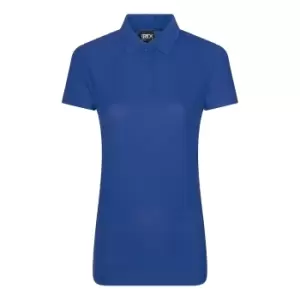 PRO RTX Womens/Ladies Pro Polyester Polo Shirt (XS) (Royal)