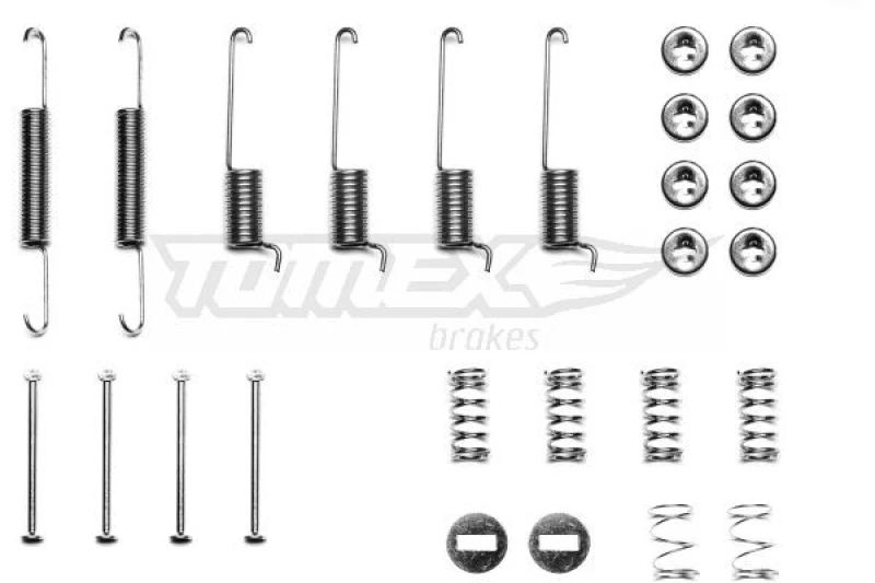 Image of TOMEX brakes Brake shoe fitting kit TOMEX brakes TX 42-07