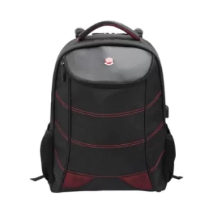 Image of 17 Inch Gaming Snake Eye Backpack with USB Connector Black BB-3332R