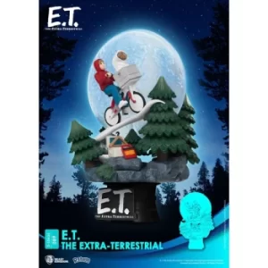 Image of E.T. the Extra-Terrestrial D-Stage PVC Diorama Iconic Scene Movie Scene 15 cm