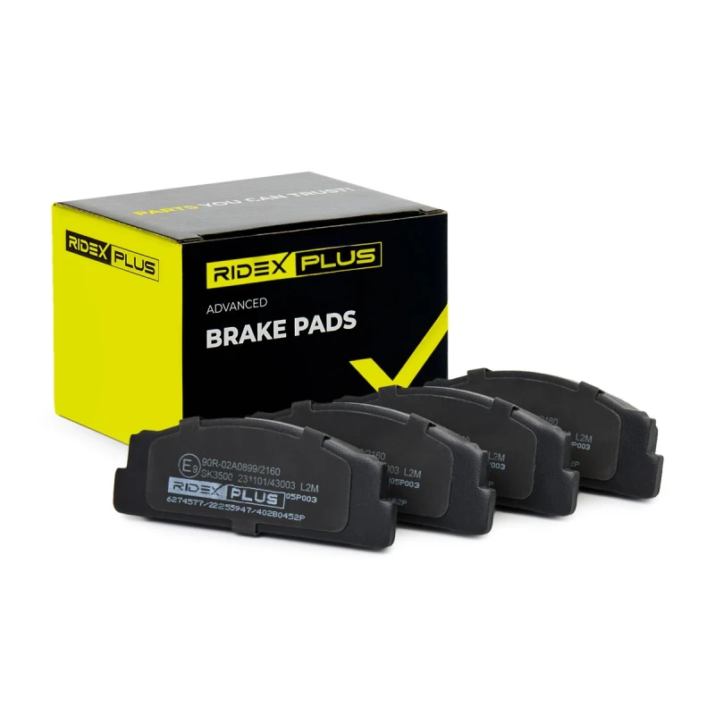 Image of RIDEX PLUS Brake pad set RIDEX PLUS 402B0452P