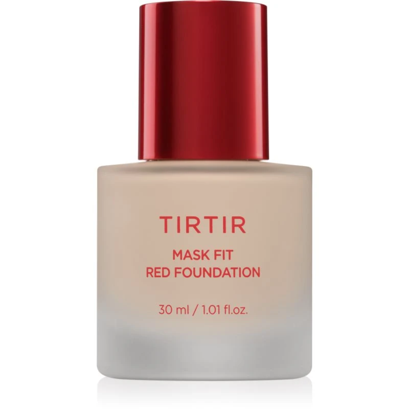 Image of TIRTIR Mask Fit Red Foundation illuminating liquid foundation with moisturising effect shade 13N Fair Ivory 30ml