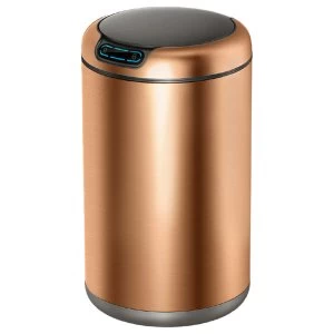 image of EKO Galleria Sensor Bin 12L - Copper