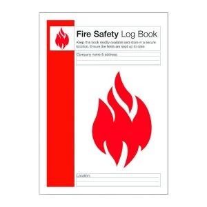 Image of Fire Safety Log Record Book Aides compliance with fire safety