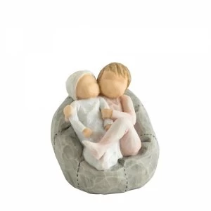 image of My New Baby Blush (Willow Tree) Figurine