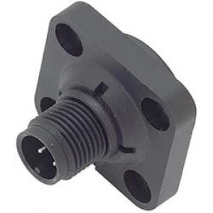 Image of Binder 09 0431 16 04 M12 Sensor Actuator Connector Screw Closure Straight