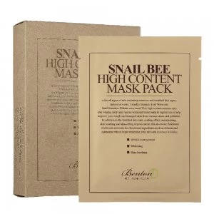 Image of Benton - Snail Bee High Content Mask Pack - 10pcs
