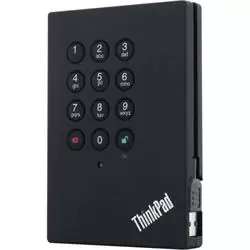 Image of Lenovo 1TB 2.5" ThinkPad Black External Hard Disk Drive 0A65621