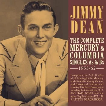 image of The Complete Mercury & Columbia Singles As & Bs 1955-62 by Jimmy Dean CD Album