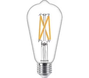 Image of Philips CLA LED Bulb Squirrel Cage 7-60W E27 Warm White Dimmable - 77046400