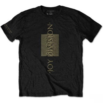 Image of Joy Division - Blended Pulse Unisex Large Eco-T-Shirt - Black