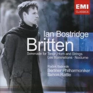 image of Britten Serenade for Tenor Horn and Strings/Les Illuminations by Benjamin Britten CD Album