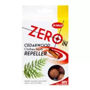 Image of STV Cedarwood Moth Balls, Pack of 24