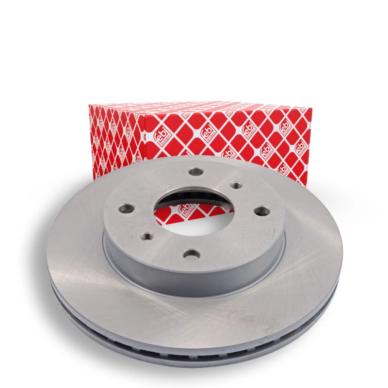 Image of FEBI BILSTEIN 10628 Brake disc Front Axle, internally vented, Coated Brake Disc (82)