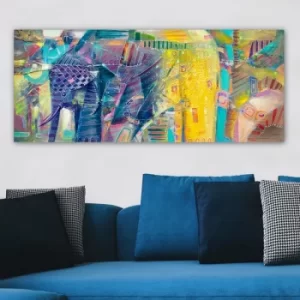 Image of YTY1031327167_50120 Multicolor Decorative Canvas Painting