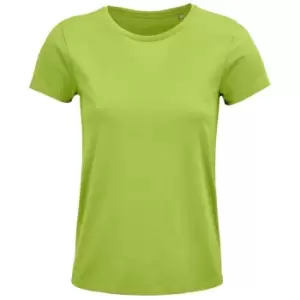 Image of SOLS Womens/Ladies Crusader Organic T-Shirt (L) (Apple Green)