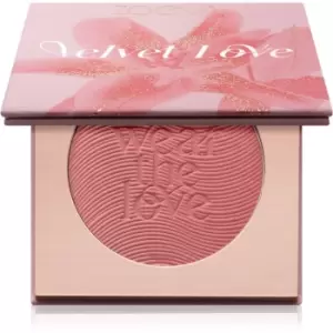 image of ZOEVA Velvet Love Blush Powder blusher shade Happiness 5,2 g