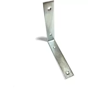 L-Shape Support Metal Narrow Angle Corner Bracket Repair Brace - Size 100x100x20x2mm - Pack of 40