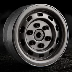 Image of Gmade 1.9 Sr02 Beadlock Wheels (Uncoated Steel) (2)
