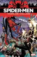 Image of spider men worlds collide