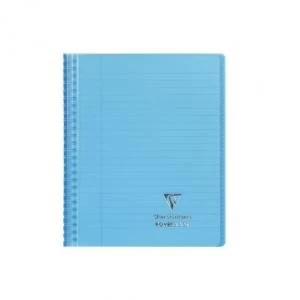 image of Koverbook Wirebound 170x220mm PP Cover 160p Blue Pack 5 69504EX