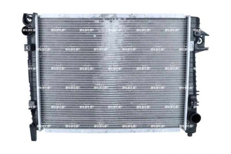 Image of NRF 53712 Engine radiator EASY FIT Brazed cooling fins, Aluminium, with mounting parts Aluminium Radiator,engine cooling (470)