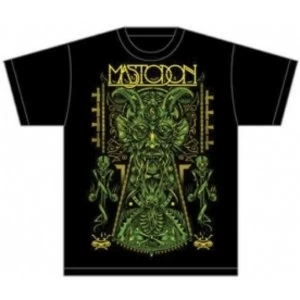 Image of Mastodon Devil (on black) Mens T Shirt: Large