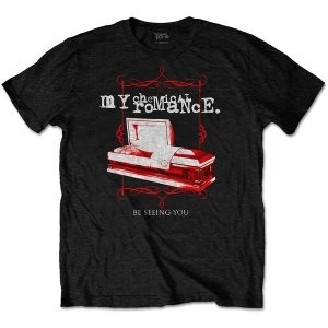 Image of My Chemical Romance - Coffin Unisex Large T-Shirt - Black
