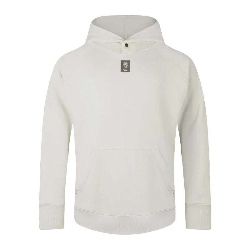 Image of Canterbury British and Irish Lions 2024 Outback Hoodie Adults - Grey Grey S