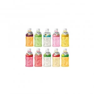Image of Mogu Mogu (Gotta Chew) Drink Mixed Flavour Pack - 10 x 320ml