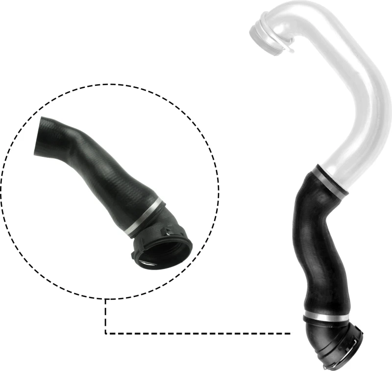 Image of GATES Charger intake hose GATES 09-0185