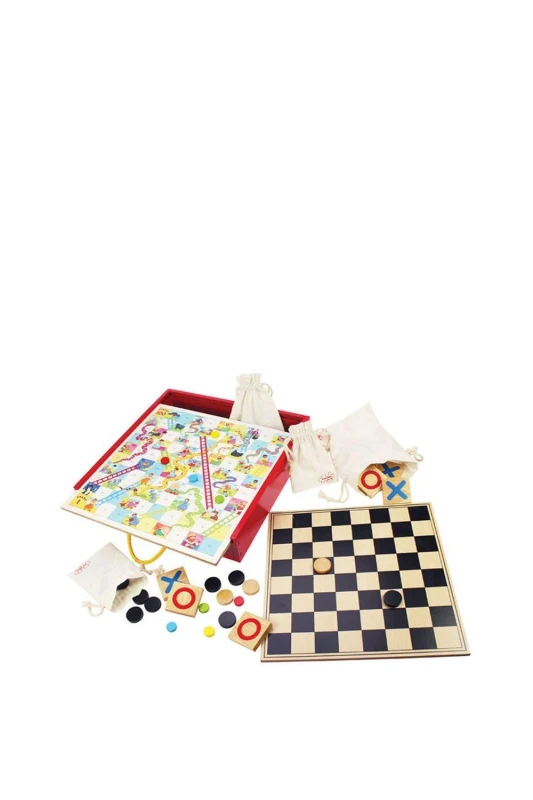 Image of Bigjigs Toys Games Compendium Multi unisex