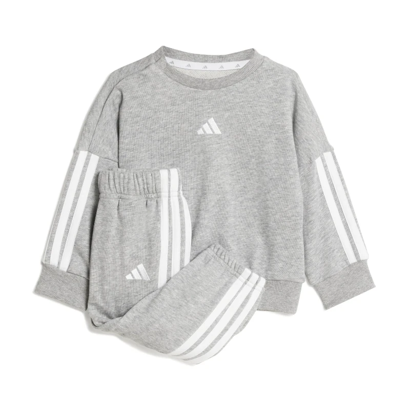 Image of adidas Infants BOS Jog French Terry Set Grey/White unisex 9-12 Months