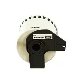 Image of Brother DK-99205 Original White Continuous Perforation Paper 62mm x 30.48m