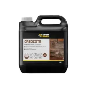 image of Everbuild Creocote Dark Brown 4 litre