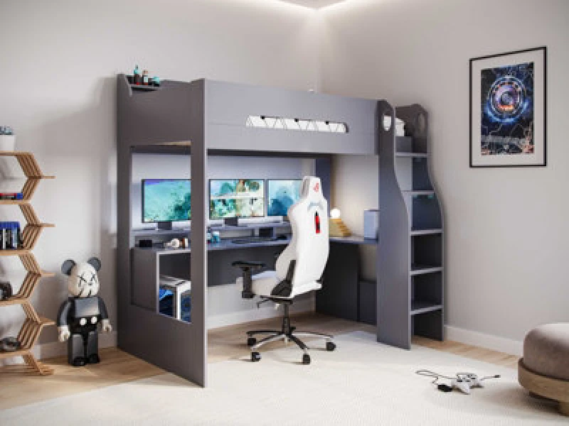 Image of Flair Skyhigh Gaming High Sleeper - Anthracite