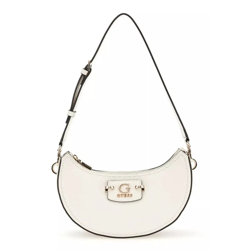 Image of Guess Womens shoulder bag with zipper Guess Nastra Jaune Female TU