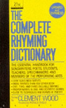 Image of The Complete Rhyming Dictionary by Clement Wood Paperback